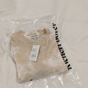 NWT Richer Poorer Cloud Wash Crop Tee